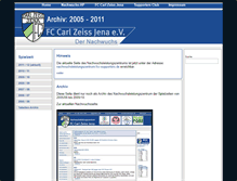 Tablet Screenshot of nachwuchs.fcc-supporters.de